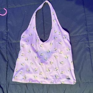 Hollister Floral Halter Top